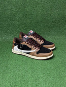 Tênis Air Jordan 1 Low x Travis Scott “Dark Mocha”