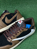 Tênis Air Jordan 1 Low x Travis Scott “Dark Mocha”