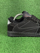Tênis Air Jordan 1 Low x Travis Scott “Black Phantom”