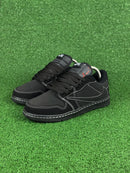 Tênis Air Jordan 1 Low x Travis Scott “Black Phantom”