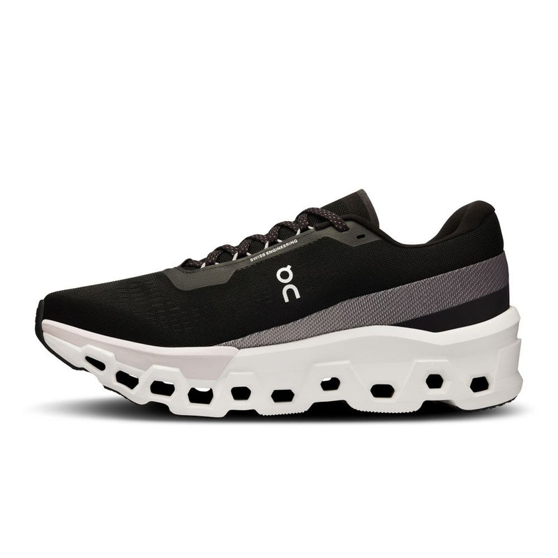 Tênis On Running Cloudmonster 2 Masculino Preto e Branco